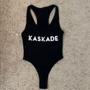 Kaskade official merch bodysuit in Small.